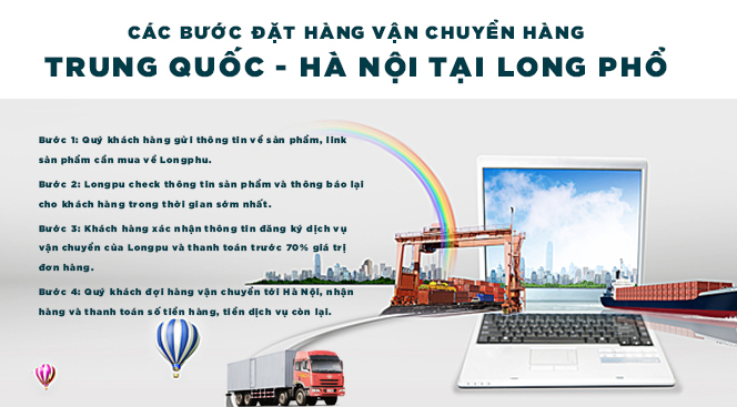 Vận chuyển hàng Trung Quốc về Hà Nội giá rẻ, nhanh chóng, chuyên nghiệp