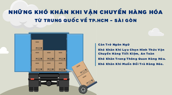 Dịch vụ vận chuyển hàng Trung Quốc về TPHCM - Sài Gòn